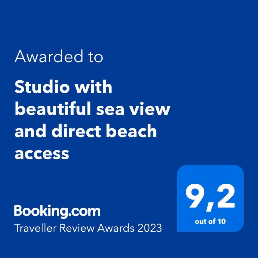 Studio With Beautiful Sea View And Direct Beach Access Cannes Dış mekan fotoğraf